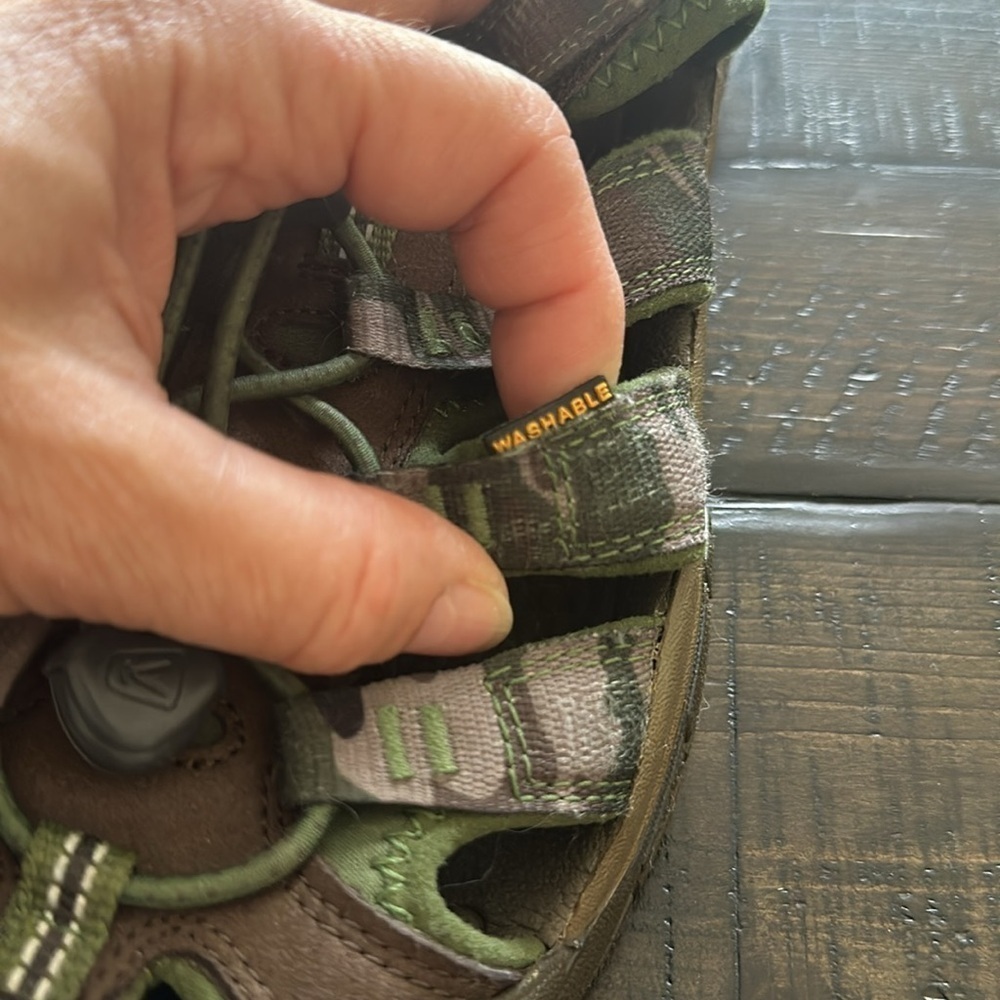 Keen Men’s Size 7 Newport H2 Sports Sandals Outdoor Hiking Washable Shoes Camo - Picture 8 of 16